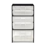 Drawer Rack Stellage Small RAL 7021 Black grey