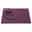 Untersetzer Filz Ø 16 cm Aubergine
