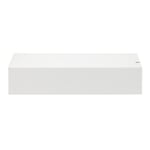 Console Tiroir RAL 9010 blanc pur