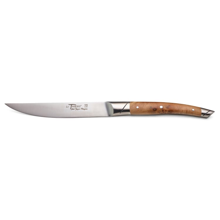 Steak knife juniper wood
