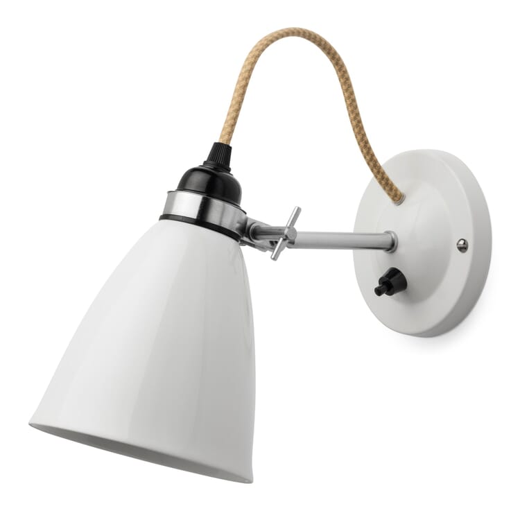 Væglampe i benporcelæn