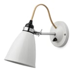 Wall Lamp Made of Bone China Nature With Pressure Switch