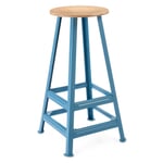 Taburete de bar Chemnitz RAL 5024 Azul pastel