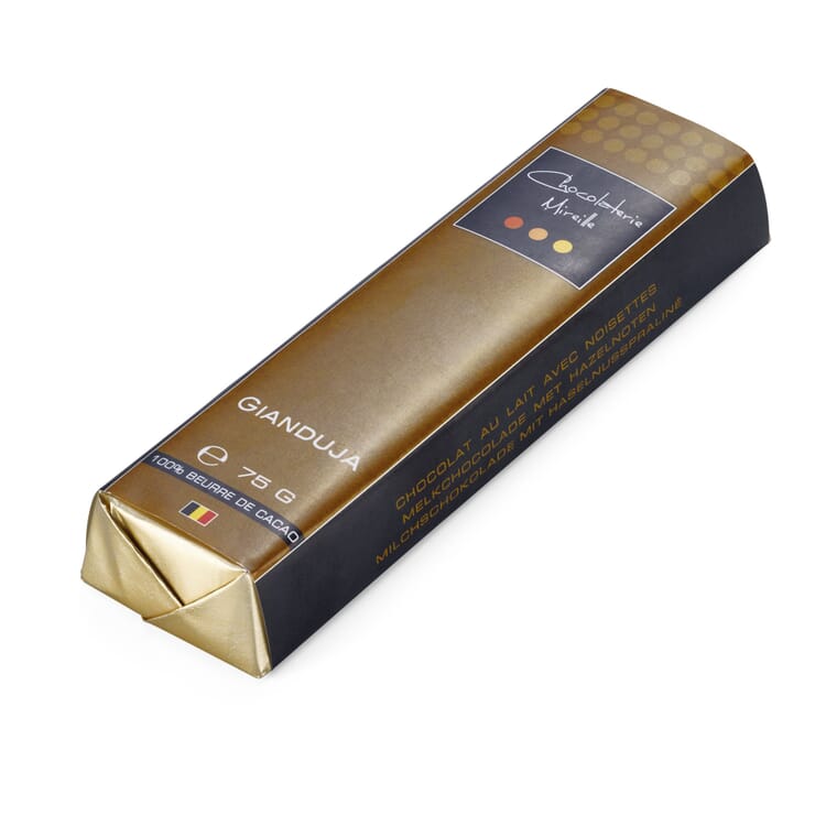 Tableta de chocolate belga Gianduja