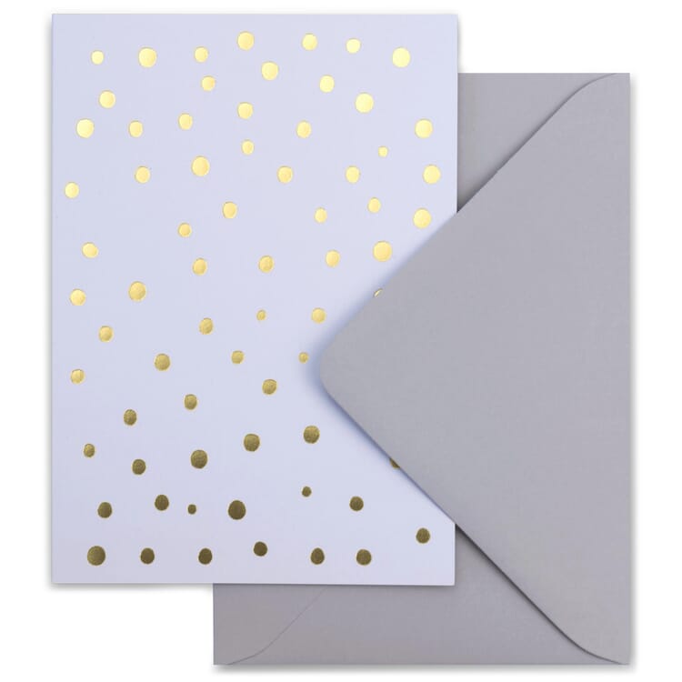 Carte de Noël graphique or