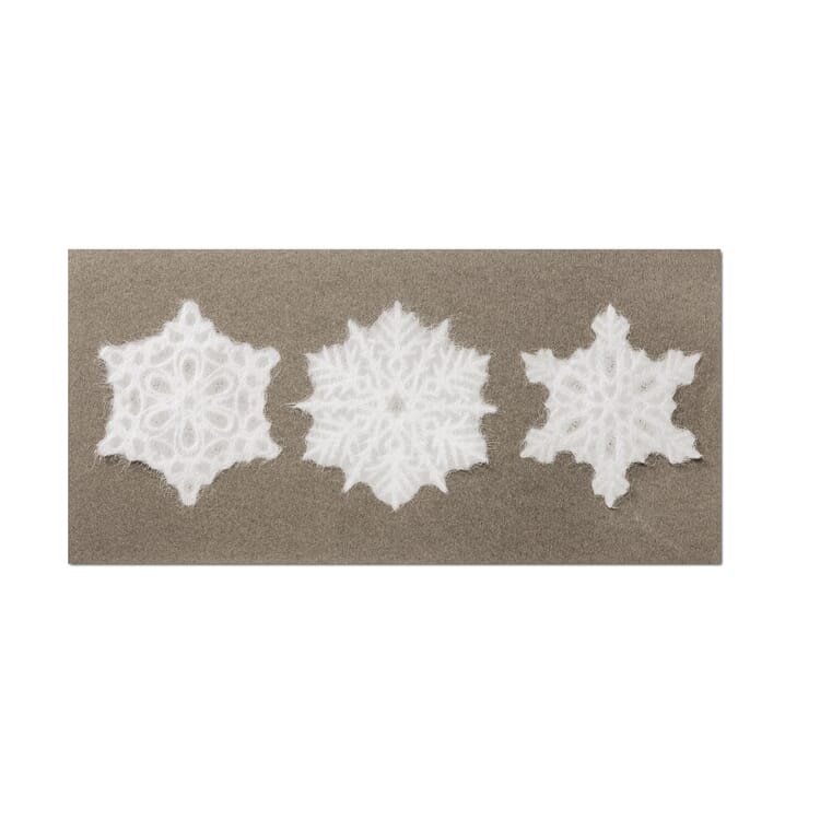 Window decoration snowflake, 3-piece (motif 1)