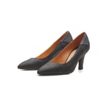 Alina Schürfeld Ladies’ Salmon Leather Pumps Black