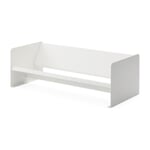 Desk bookcase steel plate White