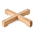 Croix de support pour tonneaux en bois
