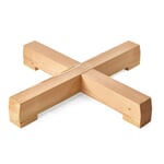 Shelf cross for wooden rain barrels