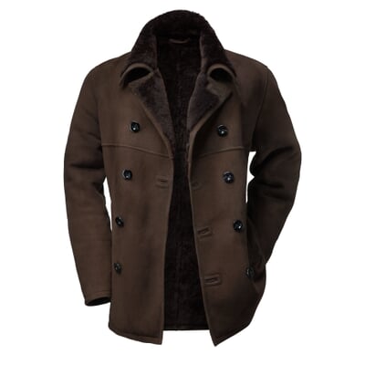 Men's Icelandic Lambskin Jacket, Dark brown | Manufactum