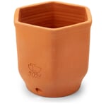 Vaso per erbe aromatiche in terracotta