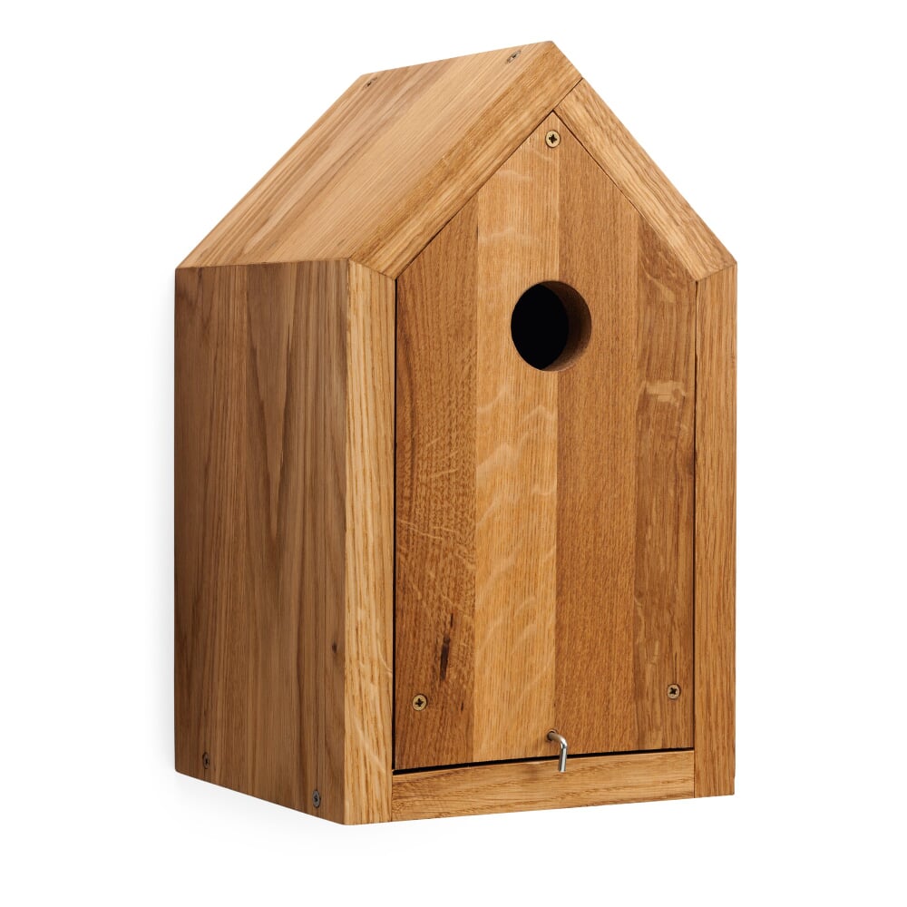Bird Nesting Box Made of Oak Manufactum