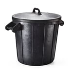 Rubber Barrel with a Lid