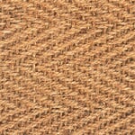 Teppichmuster Kokos natur