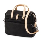 Manufactum Canvas-Laptop-Tasche Schwarz