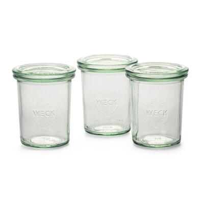 Weck®-Glas Sturzform, (Volumen 160 ml, 3 Stück)