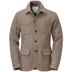 O. Spencer Herrenjacke Wolle Natur