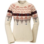 Lanius Damen-Jacquardpullover Natur