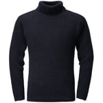 Hannes Roether Herrenpullover Patentstrick Navy
