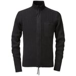 Herrenstrickjacke Dunkelbraun