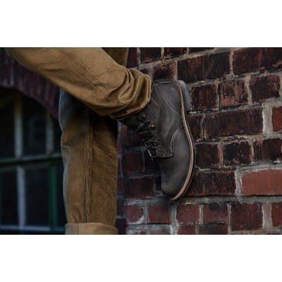red wing blacksmith charcoal rough and tough