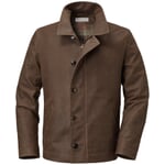 Men’s Leather Jacket Made of Cowhide Brown