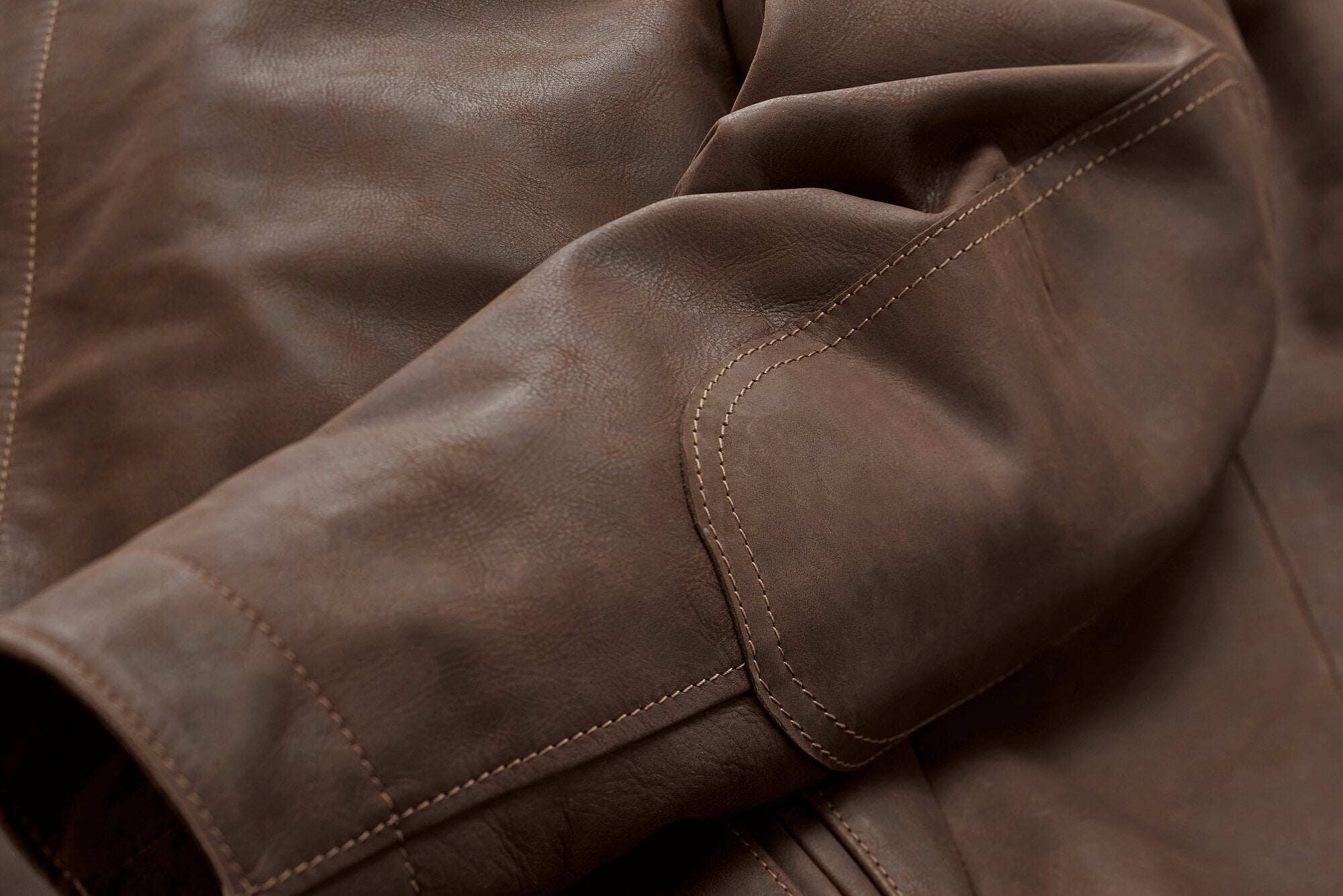Men cowhide jacket, Brown | Manufactum