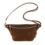 Hack bum bag piel de vaca Marrón