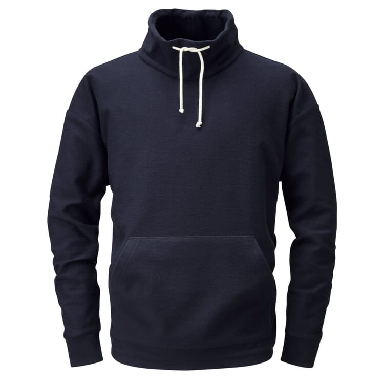 Slip-on skjorte unisex, Navy