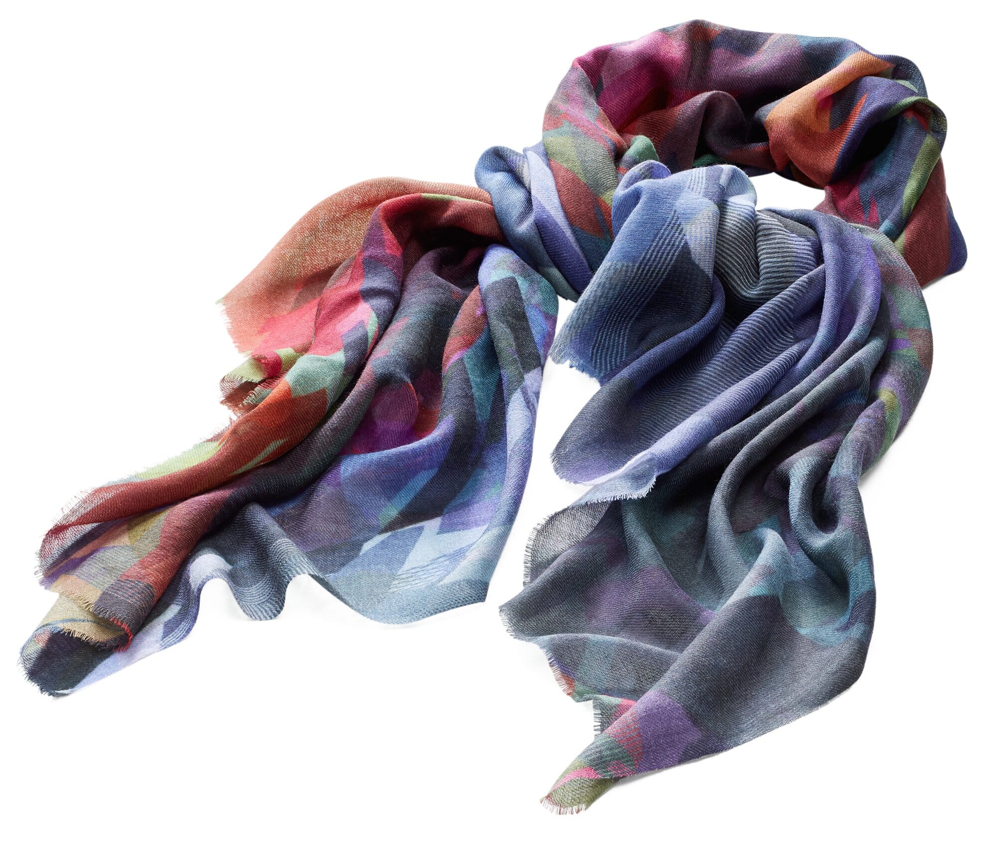 Gehuurd Keel levend Dames sjaal Multicolour | Manufactum