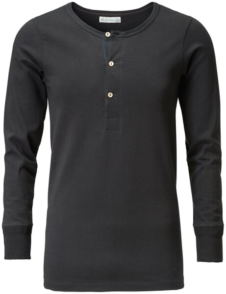 T-shirt homme en jersey à manches longues Anthracite