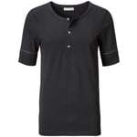 Merz b. Schwanen Herrenshirt Jersey Halbarm Anthrazit
