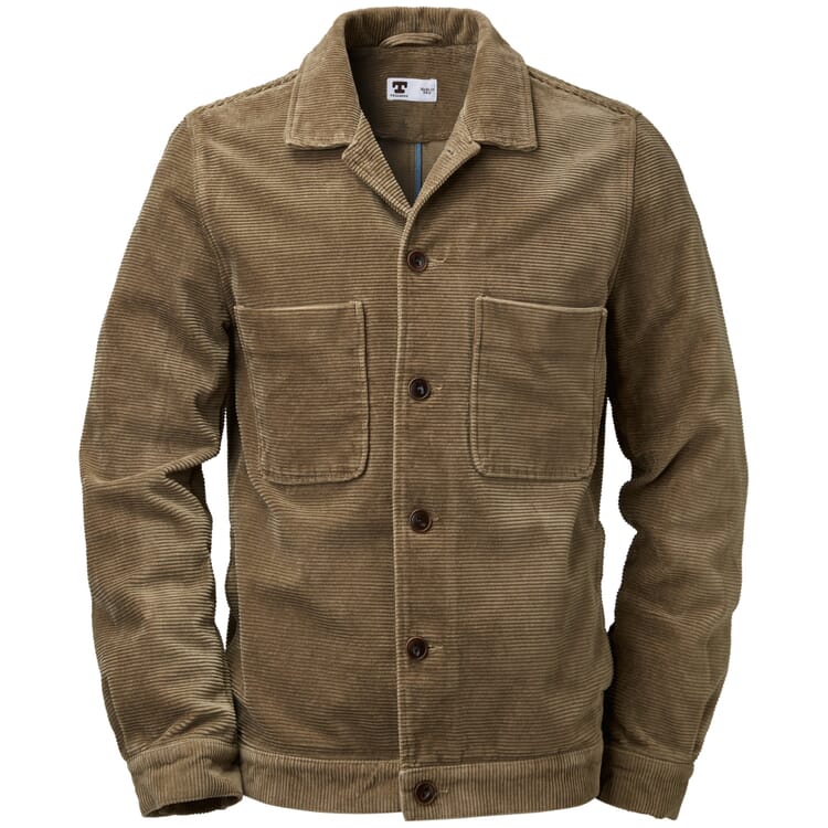 Men's corduroy jacket, Light brown