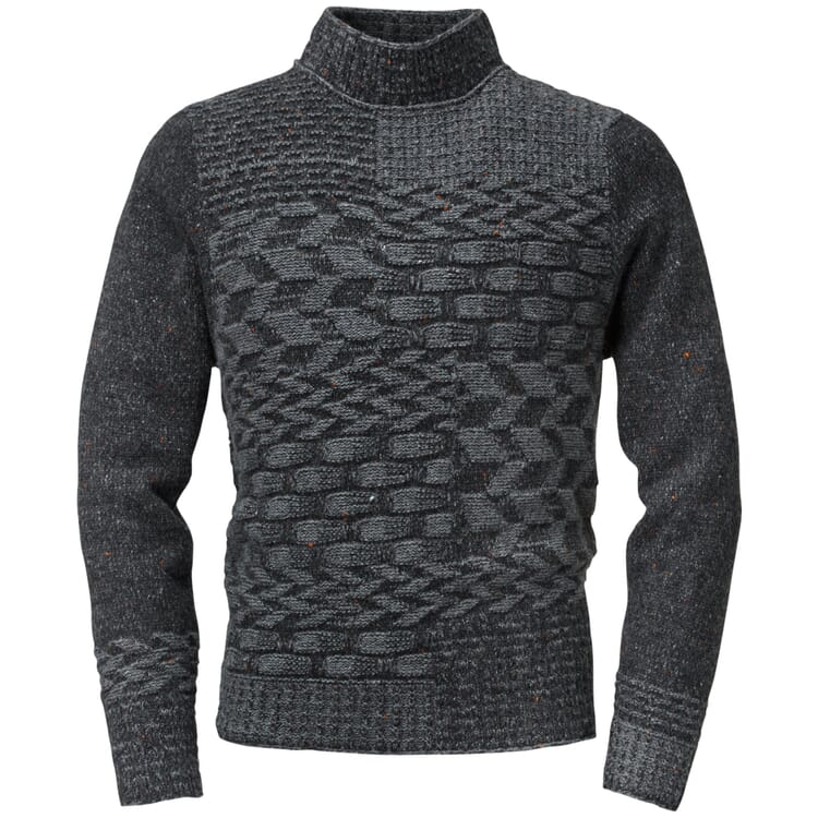 Men's aran sweater