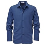 Herrenpyjama Flanell Blau