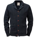 Cardigan pour homme Bleu foncé