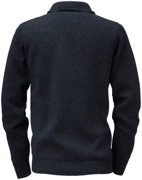 Herren-Strickjacke Dunkelblau