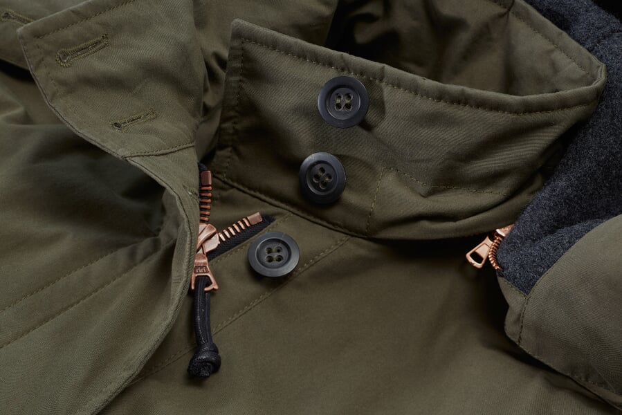 Women’s Winter Parka EtaProof® Olive, close-up