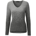 Ladies alpaca sweater Shades of gray