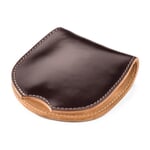 Coin Purse Made of Cordovan Leather by Timeless Oxblood
