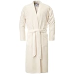 Albornoz unisex Blanco natural