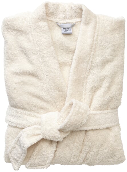 Unisex badjas Natuurlijk wit