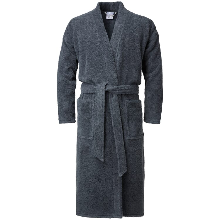 Albornoz unisex, Azul grisáceo