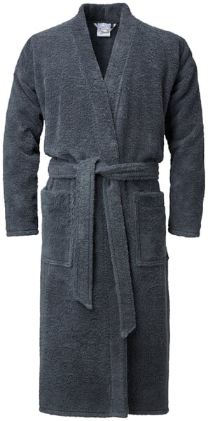 Unisex badjas Grijsblauw