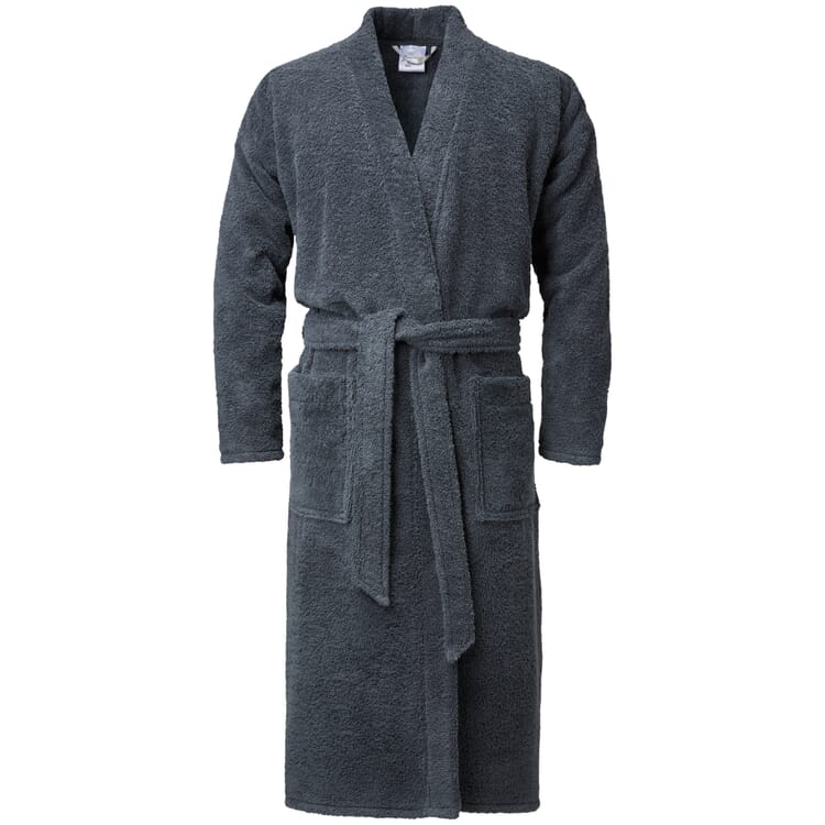 Unisex bathrobe, Gray Blue