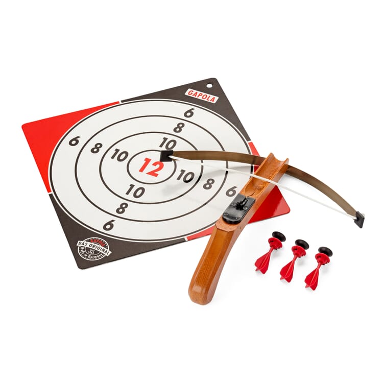 Pistolet arbalète en bois