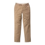 Chino en moleskine pour homme Camel