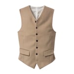 Gilet pour homme Moleskin Camel