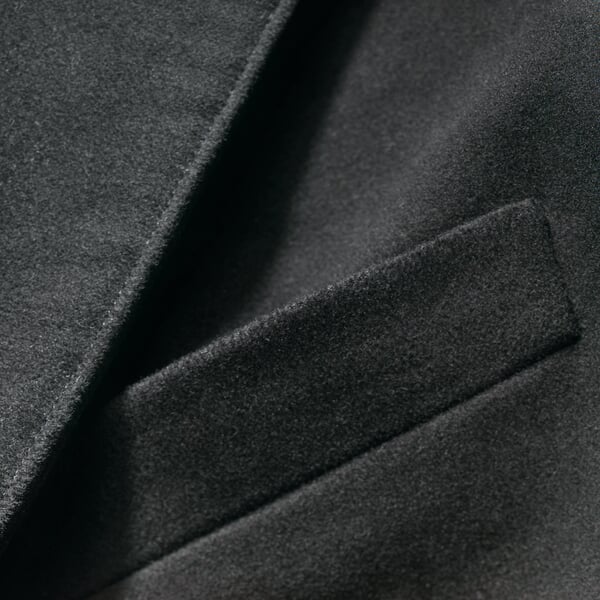Veste légère pour hommes Moleskin Noir, vue détaillée